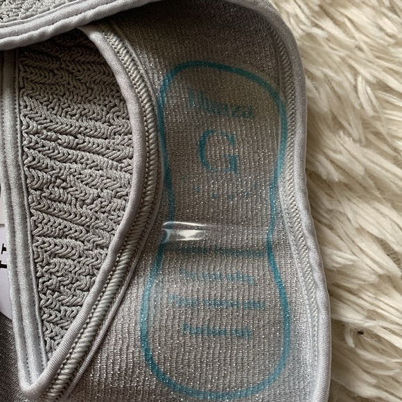 NWT Hunza G Gina bikini set in metallic grey/silver - Picture 3 of 9